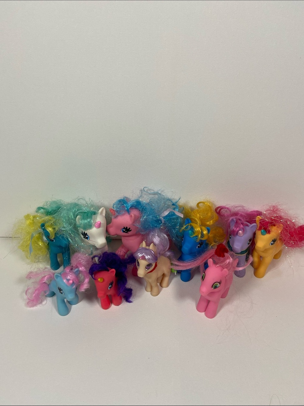 Assorted Colorful Pony Toys Set - Multicolor Kids Figures